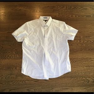 White Striped Men’s Banana Republic Shirt